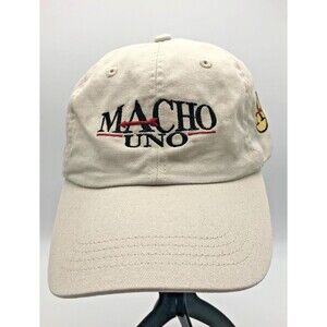 MACHO UNO Ball Cap Hat Tan Thoroughbred Stallion Adena Springs Paramount